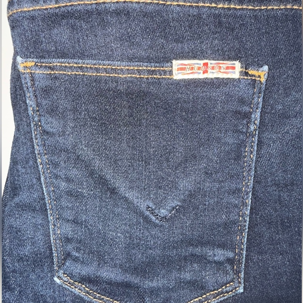 Hudson Jeans Nico Mid-Rise Super Skinny – Dark Denim – Size 25 - Picture 10 of 15